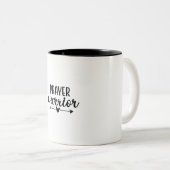 Tasse 2 Couleurs Guerrier de prière (Devant droit)