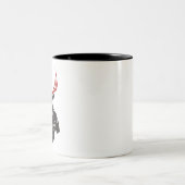 Tasse 2 Couleurs Guerrier Elk Man (Centre)