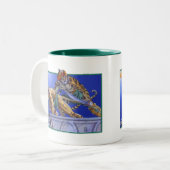 Tasse 2 Couleurs Guerriers de chat (Devant gauche)