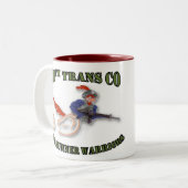Tasse 2 Couleurs Guerriers de Roadrunner (Devant gauche)
