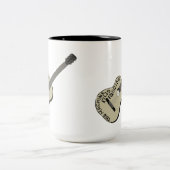 Tasse 2 Couleurs Guitare de Guthrie "Cette machine tue les fasciste (Centre)