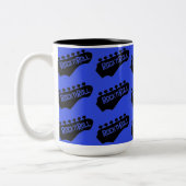 Tasse 2 Couleurs Guitare Rock & Roll (Gauche)
