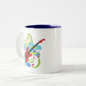 Tasse 2 Couleurs Guitare Solo Dream (Devant gauche)
