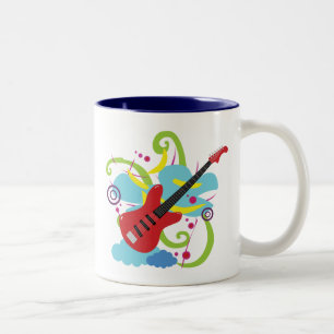 Tasse 2 Couleurs Guitare Solo Dream