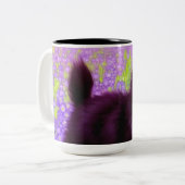 Tasse 2 Couleurs Gustav Klimt Black Kitten (Devant gauche)