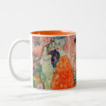 Tasse 2 Couleurs Gustav Klimt - Femmes amis<br><div class="desc">Femmes amis - Gustav Klimt,  Huile sur toile,  1916-17 (détruit en 1945)</div>