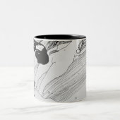 Tasse 2 Couleurs Gustav Klimt - Le Sang Du Poisson (Centre)