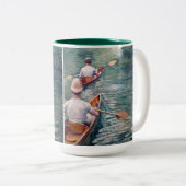 Tasse 2 Couleurs Gustave Caillebotte - Canoës sur l'Yerres (Devant droit)