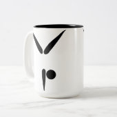 Tasse 2 Couleurs Gymnastique (Devant gauche)