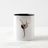 Tasse 2 Couleurs Gymnastique deux tonneaux de café. (Centre)