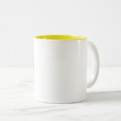 Tasse 2 Couleurs Gymnastique Trampoline (Devant droit)