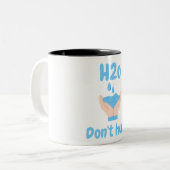 Tasse 2 Couleurs h2o ne fait pas mal (Devant gauche)