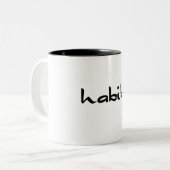 Tasse 2 Couleurs habibi (Devant gauche)