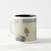 Tasse 2 Couleurs Habillage pendant le matin (Devant gauche)