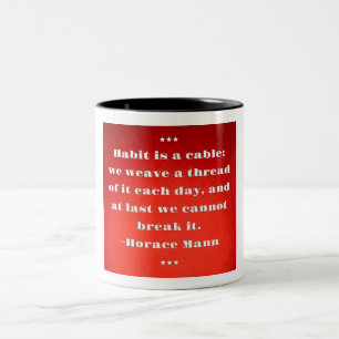 Tasse 2 Couleurs Habit est un câble