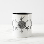 Tasse 2 Couleurs Haeckel (Centre)