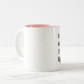 Tasse 2 Couleurs "Hair DIVA" (Devant gauche)