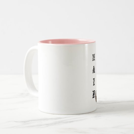 Tasse 2 Couleurs "Hair DIVA" (Devant gauche)