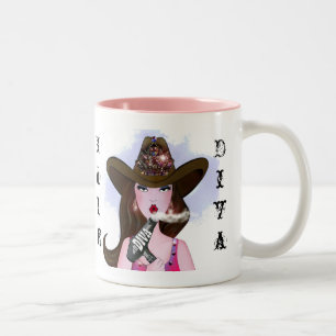 Tasse 2 Couleurs "Hair DIVA"