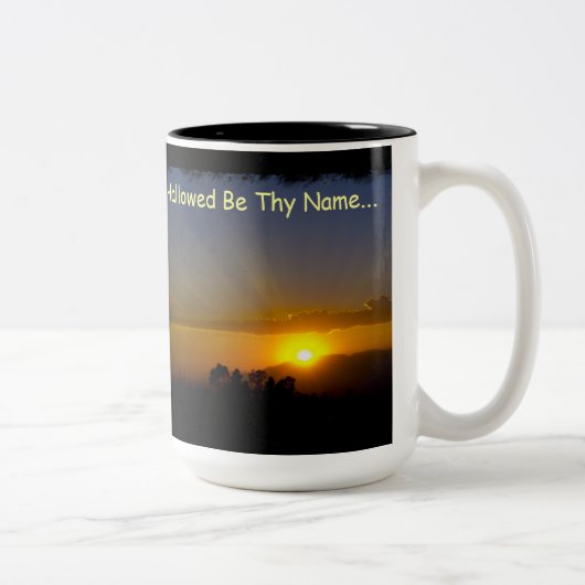 Tasse 2 Couleurs Hallow Be Thame Name (Droit)