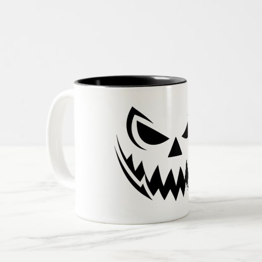Tasse 2 Couleurs Halloween (Devant gauche)