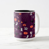 Tasse 2 Couleurs Halloween (Devant droit)