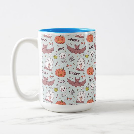 Tasse 2 Couleurs Halloween (Gauche)