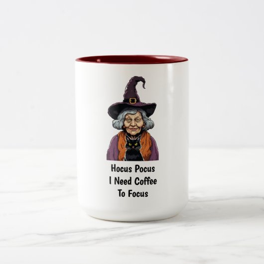 Tasse 2 Couleurs Halloween (Centre)