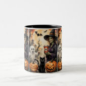 Tasse 2 Couleurs Halloween (Centre)