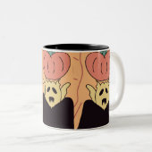 Tasse 2 Couleurs Halloween (Devant droit)