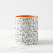 Tasse 2 Couleurs Halloween avec les araignées (Centre)