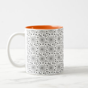 Tasse 2 Couleurs Halloween avec les araignées