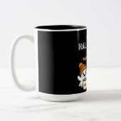 Tasse 2 Couleurs Halloween Citrouille fantôme (Gauche)