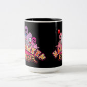 Tasse 2 Couleurs Halloween Clowns effrayants Horreur (Centre)