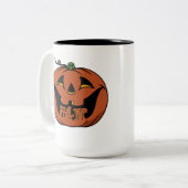 Tasse 2 Couleurs Halloween cosy (Devant gauche)