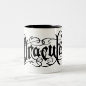 Tasse 2 Couleurs Halloween Dracula (Centre)