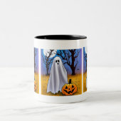 Tasse 2 Couleurs Halloween Ghost (Centre)