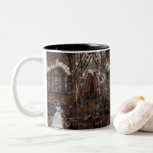 Tasse 2 Couleurs Halloween gothique Mikitiez âme mariage vintage