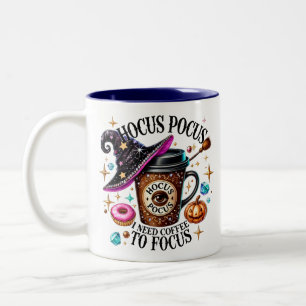 Tasse 2 Couleurs Halloween Hocus Pocus