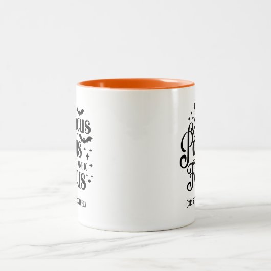 Tasse 2 Couleurs Halloween Hocus Pocus (Centre)
