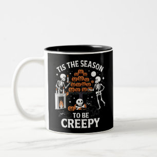 Tasse 2 Couleurs Halloween Horreur C'est la saison d'être effrayant