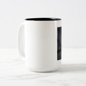 Tasse 2 Couleurs Halloween paysager éffrayant (Devant gauche)