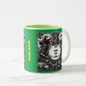 Tasse 2 Couleurs Halloween Salem (Devant droit)