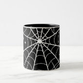 Tasse 2 Couleurs Halloween Spider Web (Centre)
