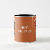 Tasse 2 Couleurs Halloween Squelette C'Est Comme Ça Que Je Lance Je (Centre)