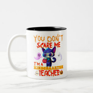 Tasse 2 Couleurs Halloween Tee I Don't Need A Costume I'm Mat