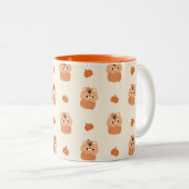 Tasse 2 Couleurs Halloween Tiger (Devant droit)
