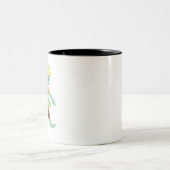 Tasse 2 Couleurs Halloween Zombie Boy (Centre)