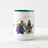 Tasse 2 Couleurs Ham Radio Nutcracker Musique (Centre)