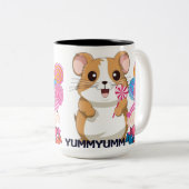 Tasse 2 Couleurs hameçon (Devant droit)